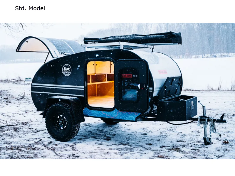 2022 Modern Buggy RV Little Buggy Std. Model - Floor plan
