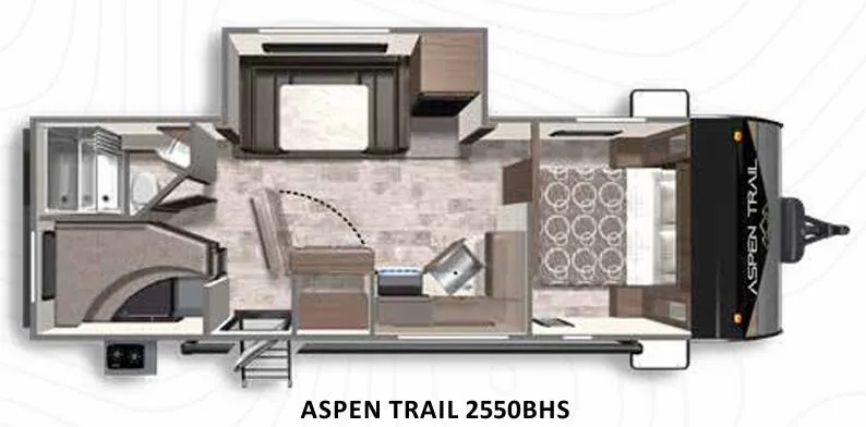 Dutchmen Aspen Trail 2550BHS floor plan