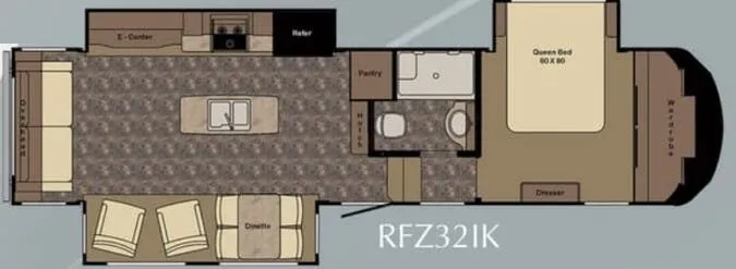 CrossRoads Rezerve RFZ32IK floor plan