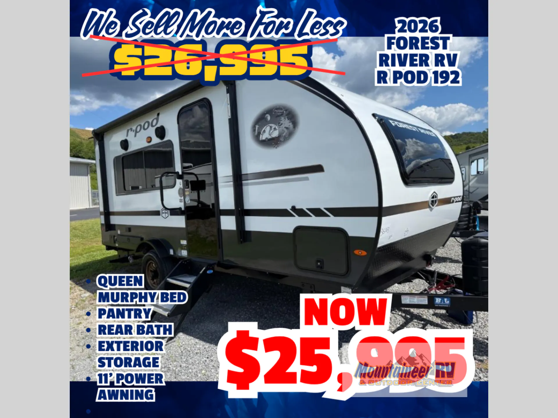 2026 Forest River R-Pod 192