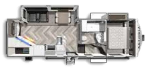 Dutchmen Astoria 2503REF floor plan