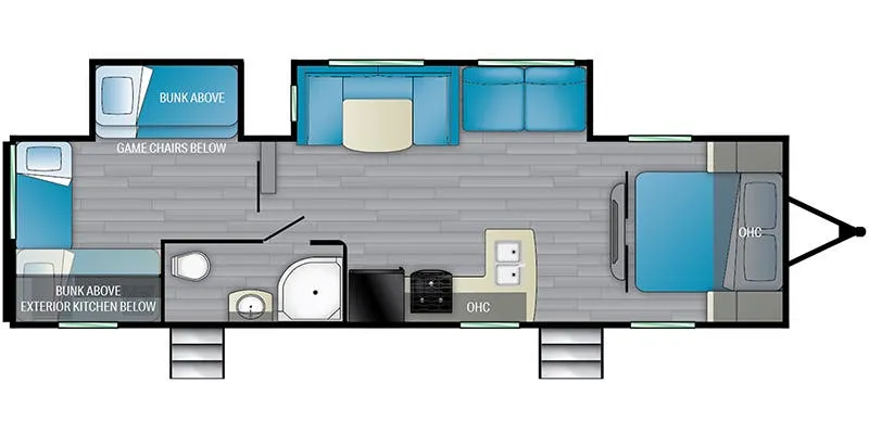 Heartland Pioneer PI DS 320 floor plan