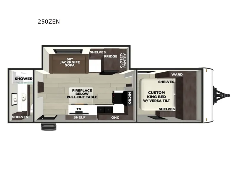 2026 Forest River Wildwood 250ZEN - Photo 3