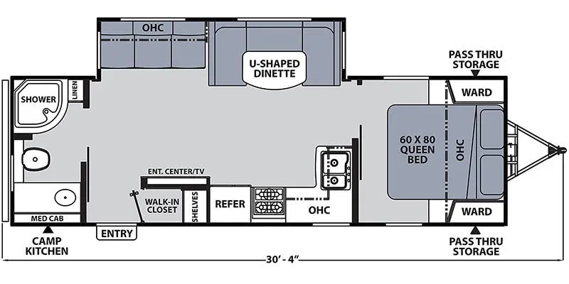 2022 Coachmen Apex 265RBSS - Floor plan