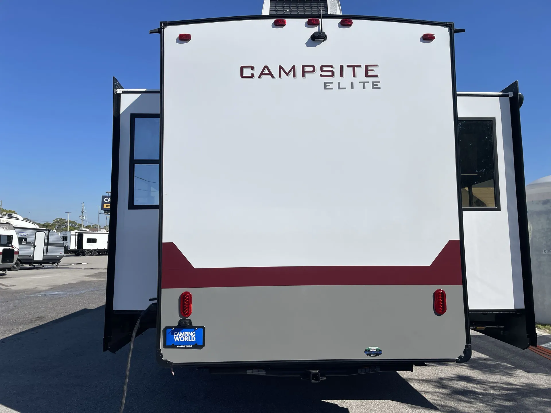 2026 Forest River Campsite Elite 36AK — backside