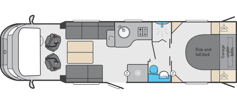 Swift Kon-Tiki 894 floor plan