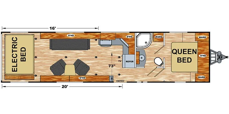 Eclipse Iconic 3222SWG floor plan