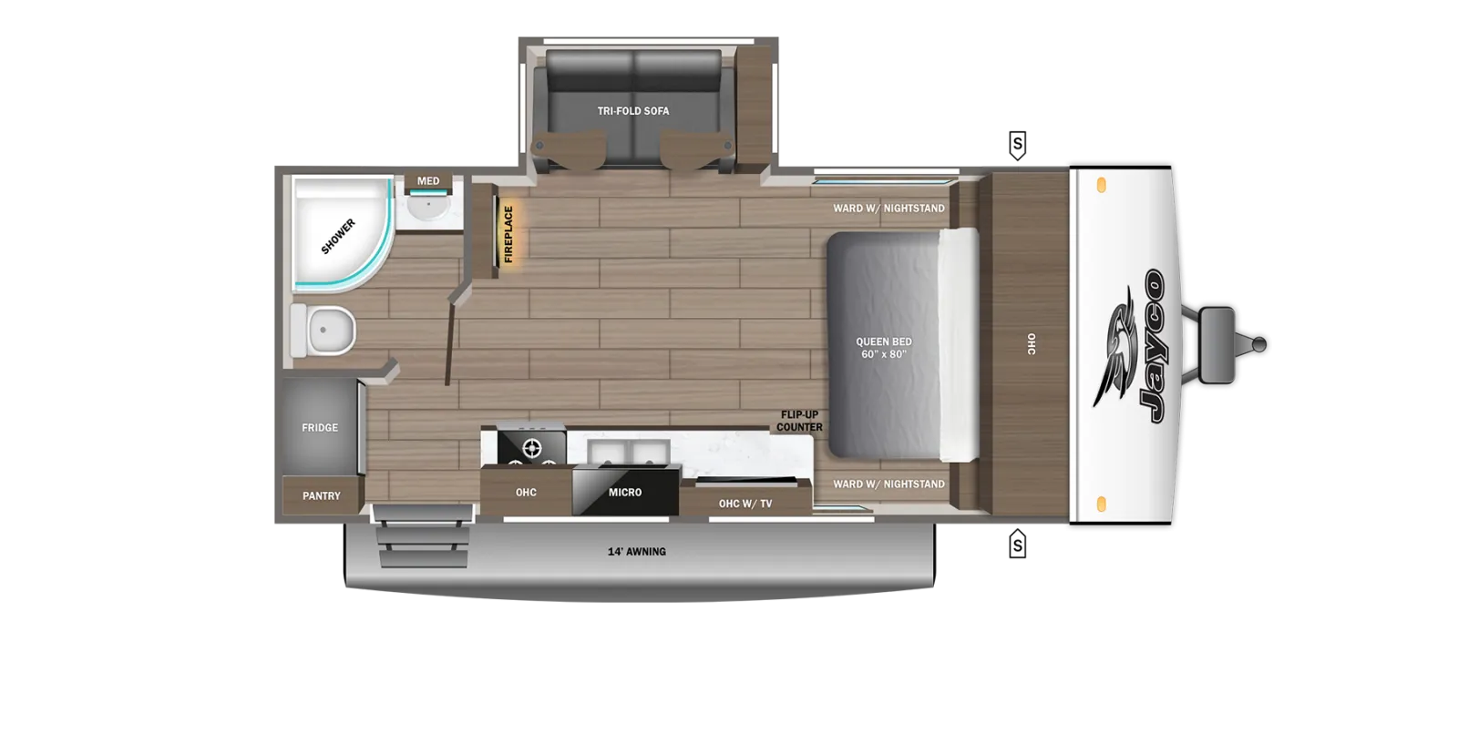 2026 Jayco Jay Feather 18RBF - Photo 3