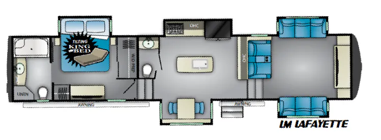 Heartland Landmark LM Lafayette floor plan