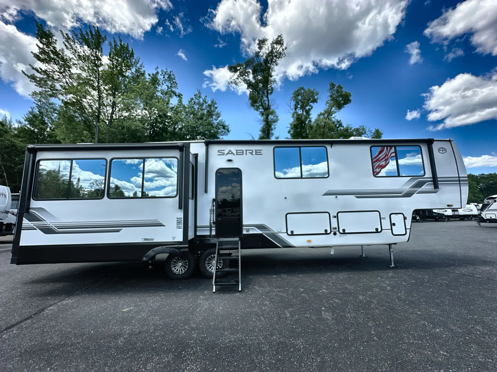 2027 Forest River Sabre 36FLX — campside
