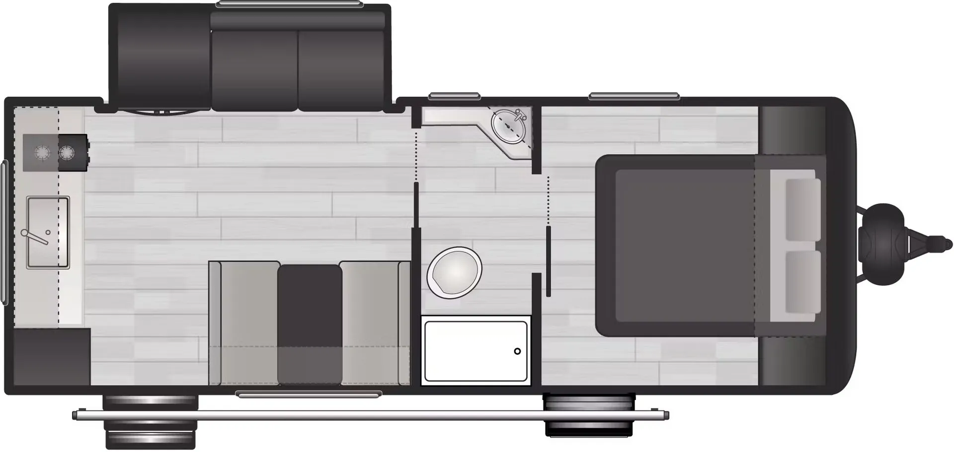 2026 Keystone Coleman Light 21RX - Floor plan