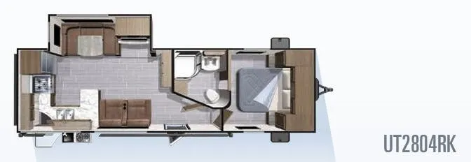 Highland Ridge Open Range Ultra Lite UT2804RK floor plan