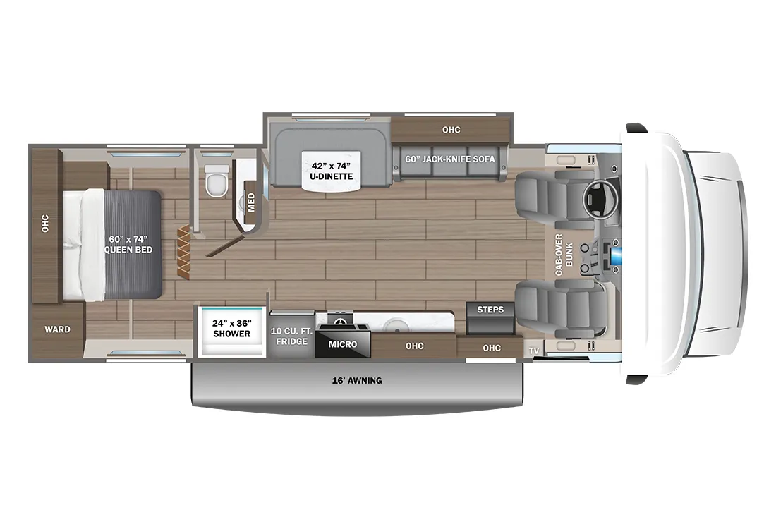 Jayco Redhawk SE 29KF floor plan